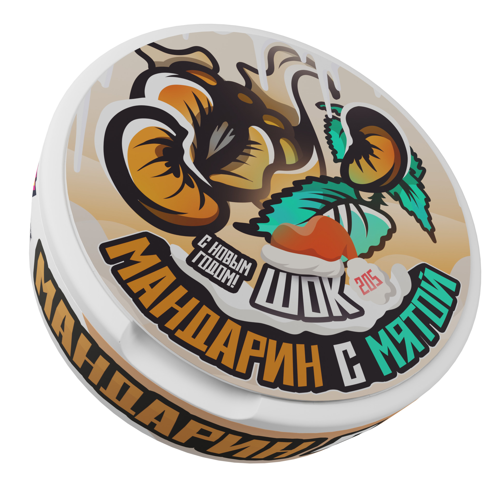 ШОК 205MG - Мандарин с Мятой